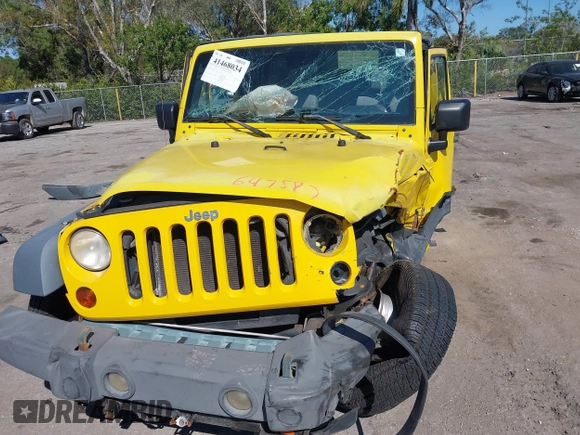 2008 Jeep Wrangler Unlimited X with VIN 1J4GA39178L647587, listed as a IAAI auction lot 41468034 with 94,786 mi miles and . Bid and sale history available at DreamBid. Image 6.