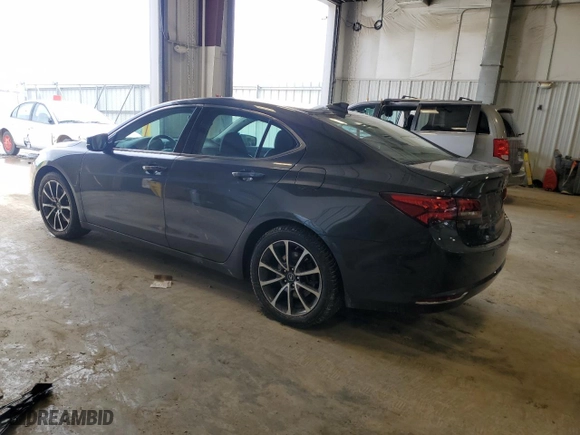 2015 Acura TLX V6 Advance with VIN 19UUB3F7XFA010380, listed as a Copart auction lot 46820195 with 115,841 mi miles and Clean Title. Bid and sale history available at carsss.com. Image 2.