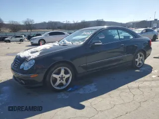 2004 Mercedes-Benz CLK-Class 5.0L with VIN WDBTJ75J74F107438, listed as a Copart auction lot 46294475 with 149,566 mi miles and Clean Title. Bid and sale history available at carsss.com. Image 1.