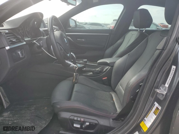 2017 BMW 4 Series 430i with VIN WBA4F7C39HG789621, listed as a Copart auction lot 42437645 with 119,162 mi miles and Salvage Title. Bid and sale history available at carsss.com. Image 7.