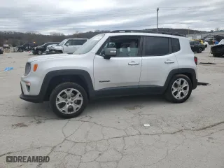 2019 Jeep Renegade Limited with VIN ZACNJBD15KPJ93595, listed as a Copart auction lot 44176985 with 64,022 mi miles and Salvage Title. Bid and sale history available at carsss.com. Image 1.