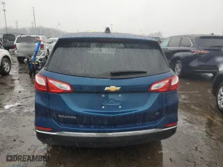 2020 Chevrolet Equinox LT with VIN 3GNAXJEV1LL266653, listed as a Copart auction lot 46969255 with 52,789 mi miles and Non Repairable. Bid and sale history available at carsss.com. Image 6.