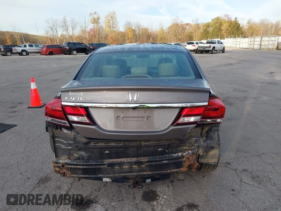 2013 Honda Civic LX with VIN 19XFB2F56DE053799, listed as a IAAI auction lot 40701262 with 191,234 mi miles and . Bid and sale history available at DreamBid. Image 17.