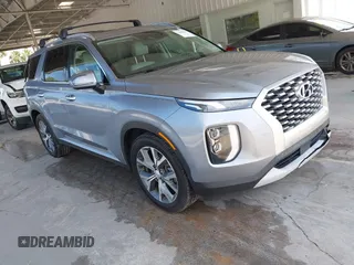 2020 Hyundai Palisade SEL z VIN KM8R44HE8LU171218, wystawiony jako IAAI lot #42387966 z przebiegiem 95 722 mil mil oraz . Historia ofert i sprzedaży dostępna na DreamBid. Obrazek 1.