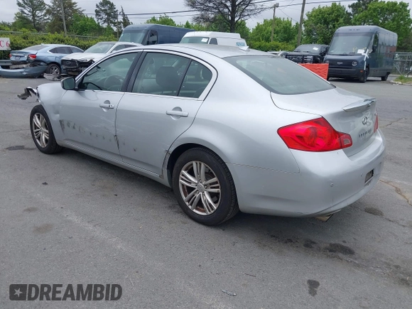 2012 Infiniti G37 x with VIN JN1CV6AR0CM970624, listed as a IAAI auction lot 41920282 with 191,409 mi miles and . Bid and sale history available at DreamBid. Image 3.