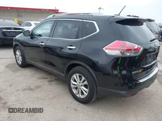 2015 Nissan Rogue SV with VIN 5N1AT2ML4FC795634, listed as a IAAI auction lot 42175728 with 173,233 mi miles and . Bid and sale history available at carsss.com. Image 3.