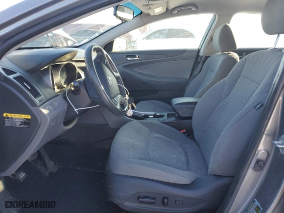2013 Hyundai Sonata GLS with VIN 5NPEB4AC5DH570343, listed as a Copart auction lot 42140465 with 188,899 mi miles and Salvage Title. Bid and sale history available at carsss.com. Image 7.