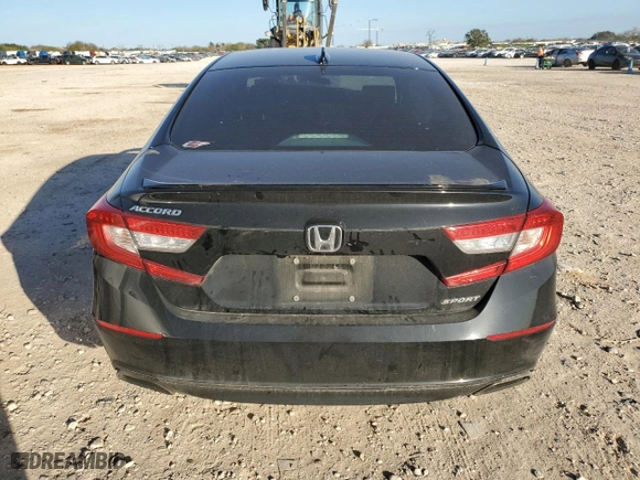 2020 Honda Accord Sedan Sport with VIN 1HGCV1F34LA036148, listed as a Copart auction lot 45918005 with 0 mi miles and Salvage Title. Bid and sale history available at carsss.com. Image 6.
