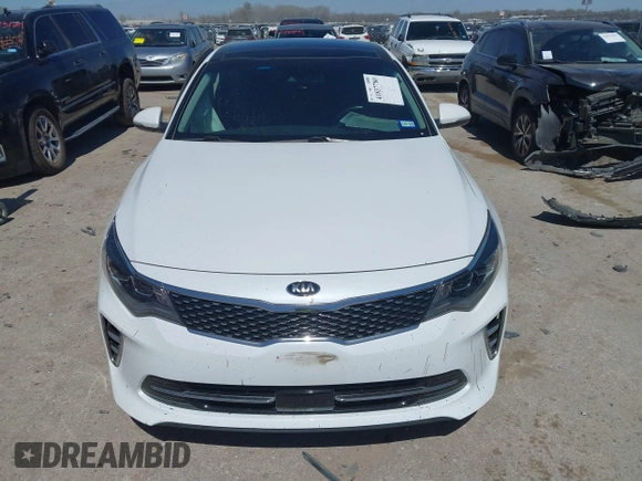 2017 Kia Optima SX with VIN 5XXGW4L25HG166929, listed as a IAAI auction lot 41837780 with 59,722 mi miles. Bid and sale history available at carsss.com. Image 12.