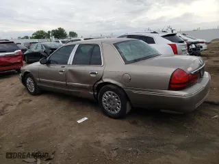 2003 Mercury Grand Marquis GS Convenience with VIN 2MEFM74WX3X680113, listed as a Copart auction lot 65446864 with 167,918 mi miles and Salvage Title. Bid and sale history available at carsss.com. Image 2.