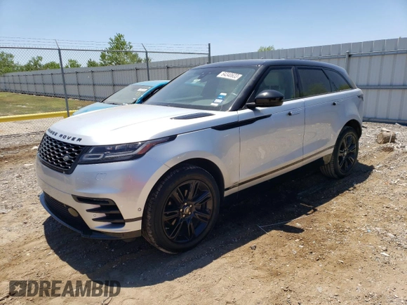 2019 Land Rover Range Rover Velar R-Dynamic SE with VIN SALYL2EX6KA222754, listed as a Copart auction lot 64340633 with 73,870 mi miles. Bid and sale history available at carsss.com. Image 1.