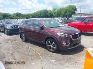 2018 Kia Sorento EX with VIN 5XYPHDA50JG366822, listed as a IAAI auction lot 42680227 with 95,503 mi miles and . Bid and sale history available at DreamBid. Image 1.