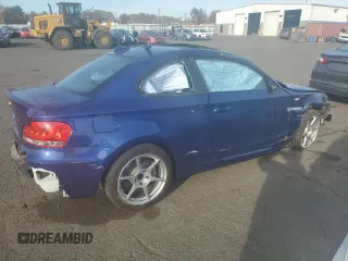 2012 BMW 1 Series 135i with VIN WBAUC9C51CVM12257, listed as a Copart auction lot 78604644 with Not provided miles and Salvage title. Bid and sale history available at DreamBid. Image 3.