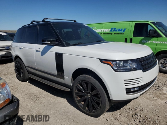 2014 Land Rover Range Rover Supercharged with VIN SALGS2EF6EA137469, listed as a Copart auction lot 55983935 with 137,748 mi miles and Clean Title. Bid and sale history available at DreamBid. Image 4.