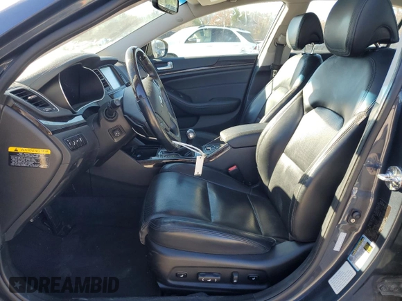 2014 Kia Cadenza Premium with VIN KNALN4D70E5123351, listed as a Copart auction lot 79914424 with 53,955 mi miles and Clean Title. Bid and sale history available at carsss.com. Image 7.