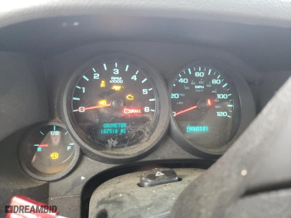 2012 Chevrolet Silverado 1500 Work Truck with VIN 1GCRCPEX1CZ195233, listed as a Copart auction lot 44452085 with 187,518 mi miles and Non Repairable. Bid and sale history available at carsss.com. Image 9.