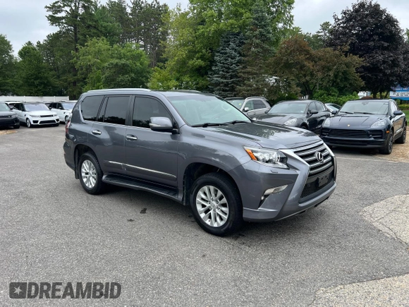 2015 Lexus GX 460 z VIN JTJBM7FX3F5118045, wystawiony jako Copart lot #64526005 z przebiegiem 228 650 mil mil oraz Czysty tytuł • Clean title. Historia ofert i sprzedaży dostępna na DreamBid. Obrazek 1.