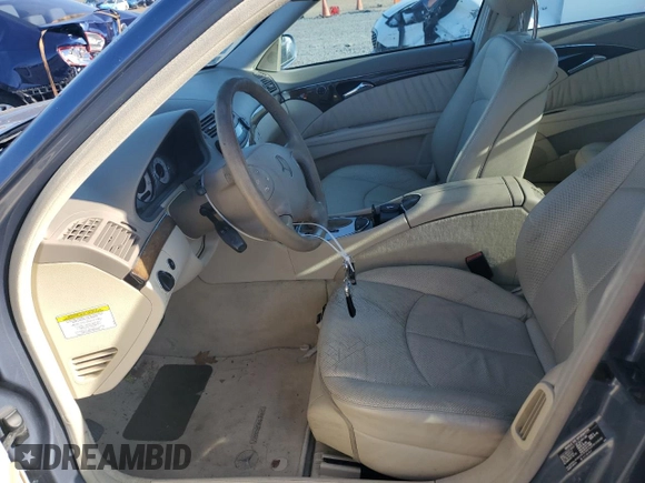 2005 Mercedes-Benz E 500 with VIN WDBUF70J15A614606, listed as a Copart auction lot 80580154 with 102,106 mi miles and Clean Title. Bid and sale history available at carsss.com. Image 7.
