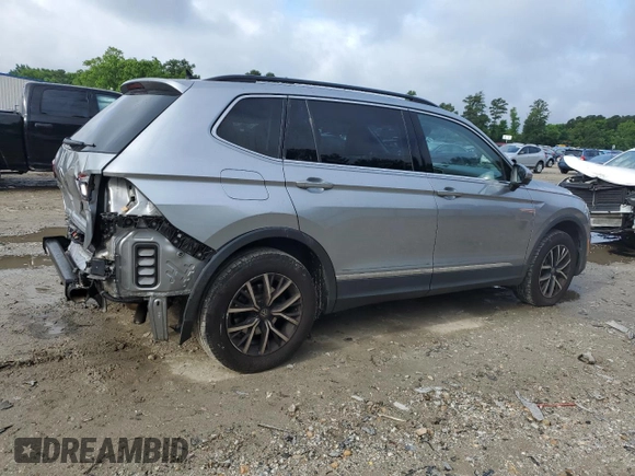 2021 Volkswagen Tiguan SE z VIN 3VV3B7AX3MM114350, wystawiony jako Copart lot #58777075 z przebiegiem 87 554 mil mil oraz Szkoda całkowita • Salvage title. Historia ofert i sprzedaży dostępna na DreamBid. Obrazek 3.