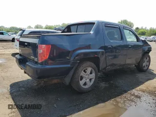 2010 Honda Ridgeline RTL with VIN 5FPYK1F5XAB004153, listed as a Copart auction lot 59710535 with Not provided miles and Salvage title. Bid and sale history available at DreamBid. Image 3.