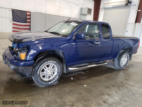 2012 Chevrolet Colorado LT w/1LT with VIN 1GCJTCFE6C8158509, listed as a Copart auction lot 76371274 with 65,925 mi miles and Salvage Title. Bid and sale history available at carsss.com. Image 1.