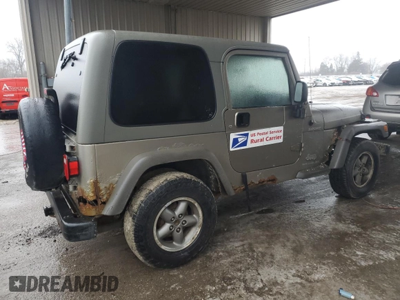 2006 Jeep Wrangler Sport Right Hand Drive with VIN 1J4F449S16P785794, listed as a Copart auction lot 45048425 with 147,339 mi miles and Clean Title. Bid and sale history available at carsss.com. Image 3.