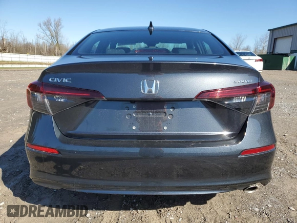 2025 Honda Civic Sport z VIN 2HGFE2F51SH523862, wystawiony jako Copart lot #52955205 z przebiegiem 3 874 mil mil oraz Szkoda całkowita • Salvage title. Historia ofert i sprzedaży dostępna na DreamBid. Obrazek 6.