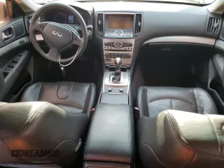 2013 Infiniti G37 Journey with VIN JN1CV6AP1DM724908, listed as a Copart auction lot 53789015 with 114,986 mi miles and Salvage Title. Bid and sale history available at DreamBid. Image 8.