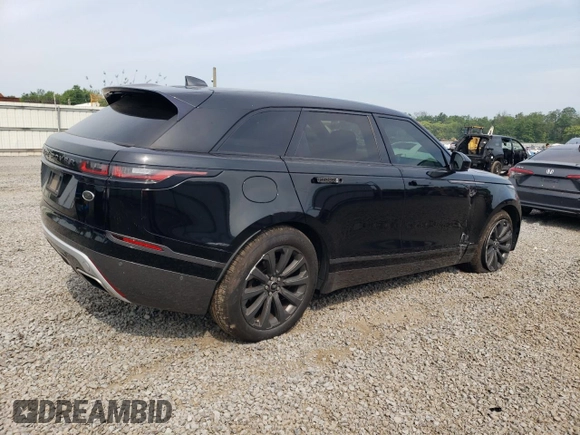2018 Land Rover Range Rover Velar R-Dynamic SE z VIN SALYL2RV4JA718725, wystawiony jako Copart lot #59784795 z przebiegiem 81 909 mil mil oraz Szkoda całkowita • Salvage title. Historia ofert i sprzedaży dostępna na DreamBid. Obrazek 3.