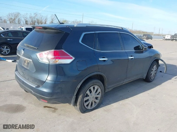 2016 Nissan Rogue SV with VIN JN8AT2MT2GW006776, listed as a IAAI auction lot 41831801 with 222,246 mi miles. Bid and sale history available at carsss.com. Image 4.