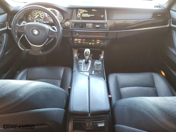 2016 BMW 5 Series 528i with VIN WBA5A5C50GD527303, listed as a Copart auction lot 45764435 with 140,438 mi miles and Salvage Title. Bid and sale history available at carsss.com. Image 8.
