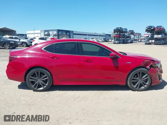 2018 Acura TLX w/A-SPEC Pkg with VIN 19UUB2F67JA007933, listed as a IAAI auction lot 41774816 with 68,823 mi miles. Bid and sale history available at carsss.com. Image 13.