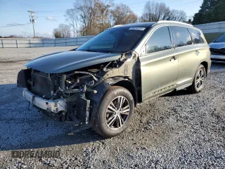 2016 Infiniti QX60 with VIN 5N1AL0MM2GC508628, listed as a Copart auction lot 85034354 with 117,245 mi miles and Salvage Title. Bid and sale history available at DreamBid. Image 1.