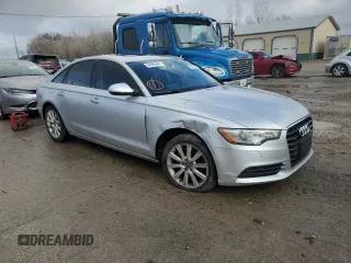 2015 Audi A6 2.0T Premium with VIN WAUFFAFC9FN015461, listed as a Copart auction lot 84965344 with 100,317 mi miles and Salvage Title. Bid and sale history available at carsss.com. Image 4.