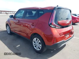 2023 Kia Soul S with VIN KNDJ23AU5P7191322, listed as a IAAI auction lot 41947858 with 54,440 mi miles. Bid and sale history available at carsss.com. Image 3.
