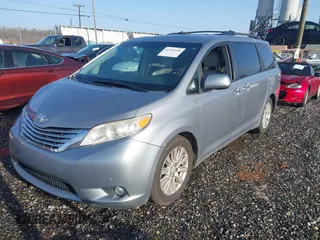 2011 Toyota Sienna XLE AAS with VIN 5TDYK3DC2BS025842, listed as a IAAI auction lot 41721185 with 228,959 mi miles and . Bid and sale history available at DreamBid. Image 2.