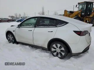 2022 Tesla Model Y Long Range with VIN 7SAYGDEE4NF433617, listed as a Copart auction lot 42585975 with 93,949 mi miles and Salvage Title. Bid and sale history available at carsss.com. Image 2.