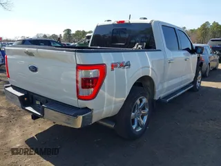 2022 Ford F-150 XL with VIN 1FTFW1EDXNFA57238, listed as a IAAI auction lot 41796004 with 44,947 mi miles. Bid and sale history available at carsss.com. Image 4.