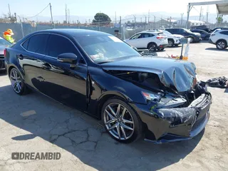 2016 Lexus IS 200t with VIN JTHBA1D22G5037411, listed as a IAAI auction lot 42528984 with 99,694 mi miles and . Bid and sale history available at DreamBid. Image 1.