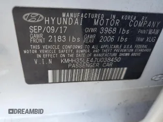 2018 Hyundai Elantra GT with VIN KMHH35LE4JU038450, listed as a Copart auction lot 73163364 with 109,130 mi miles and Non Repairable. Bid and sale history available at carsss.com. Image 13.