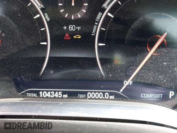 2017 BMW 7 Series 740i with VIN WBA7E2C54HG740170, listed as a IAAI auction lot 41432578 with 110,893 mi miles and . Bid and sale history available at DreamBid. Image 7.