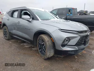 2023 Chevrolet Blazer RS with VIN 3GNKBERS5PS140222, listed as a IAAI auction lot 41272096 with 16,188 mi miles. Bid and sale history available at carsss.com. Image 1.