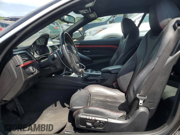 2015 BMW 4 Series 428i xDrive z VIN WBA3T1C57FP820896, wystawiony jako Copart lot #62681495 z przebiegiem 147 357 mil mil oraz Szkoda całkowita • Salvage title. Historia ofert i sprzedaży dostępna na DreamBid. Obrazek 7.