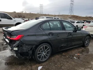 2019 BMW 3 Series 330i xDrive with VIN 3MW5R7J52K8A05284, listed as a Copart auction lot 82251444 with 29,379 mi miles and Salvage Title. Bid and sale history available at DreamBid. Image 3.