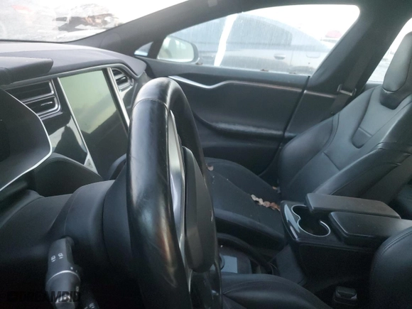 2016 Tesla Model S 90D with VIN 5YJSA1E42GF129442, listed as a Copart auction lot 41994765 with 0 mi miles and Salvage Title. Bid and sale history available at carsss.com. Image 9.
