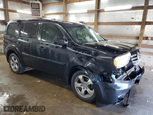 2015 Honda Pilot EX-L with VIN 5FNYF4H55FB023972, listed as a Copart auction lot 51003975 with 131,913 mi miles and Salvage Title. Bid and sale history available at carsss.com. Image 4.
