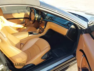 2016 Maserati GranTurismo Convertible Sport with VIN ZAM45VMA8G0158580, listed as a IAAI auction lot 41527347 with 47,344 mi miles. Bid and sale history available at carsss.com. Image 5.