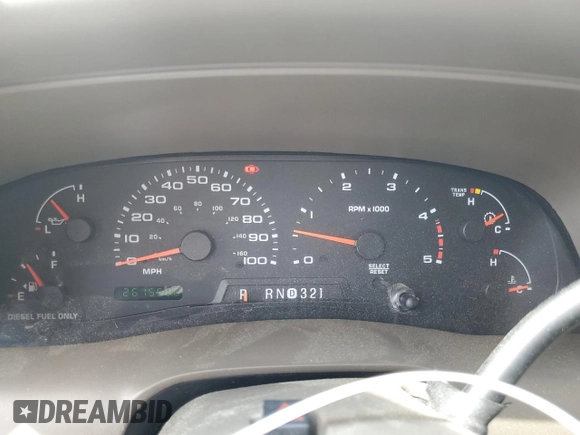 2004 Ford Excursion Eddie Bauer z VIN 1FMSU45P54EA29671, wystawiony jako Copart lot #58798175 z przebiegiem 261 558 mil mil oraz Czysty tytuł • Clean title. Historia ofert i sprzedaży dostępna na DreamBid. Obrazek 9.