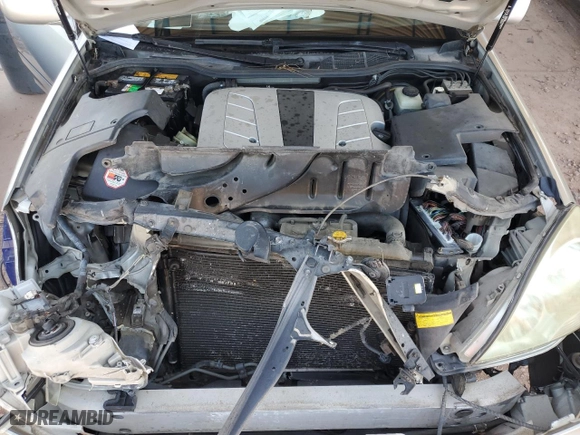 2002 Lexus LS 430 with VIN JTHBN30F120081446, listed as a Copart auction lot 52643775 with 153,832 mi miles and Salvage Title. Bid and sale history available at carsss.com. Image 11.