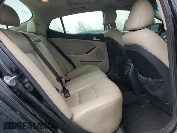 2015 Kia Optima EX with VIN 5XXGN4A73FG461140, listed as a Copart auction lot 45342715 with 167,967 mi miles and Salvage Title. Bid and sale history available at carsss.com. Image 10.